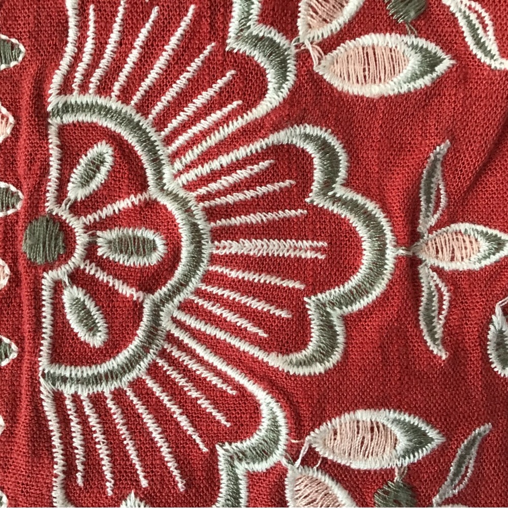 Embroidered women’s skirt, short - Picture 4 of 8